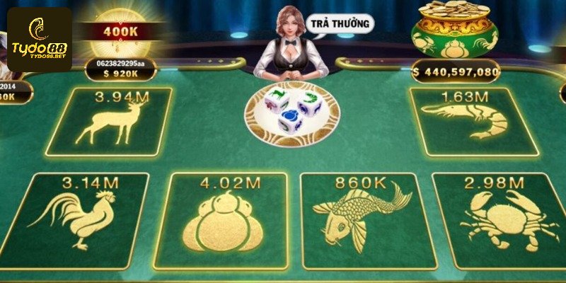 Cách chơi bầu cua tại Tydo88