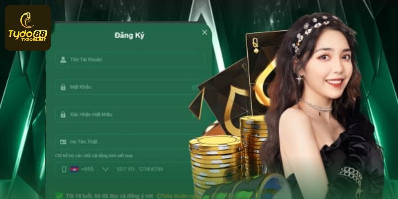 Hướng dẫn đăng ký Tydo88 cập nhật một số lỗi phổ biến